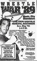 Wrestle War 1989 Music City Showdown