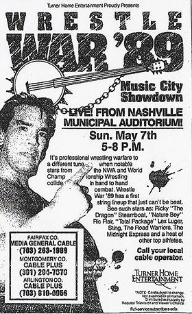 Wrestle War 1989 Music City Showdown