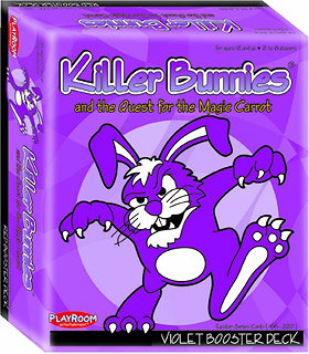 Killer Bunnies and the Quest for the Magic Carrot Violet Booster Deck