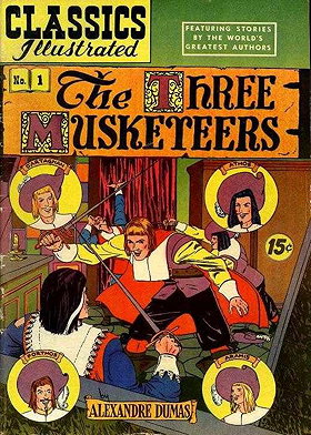 Classics Illustrated #1 - The Three Musketeers (1941)