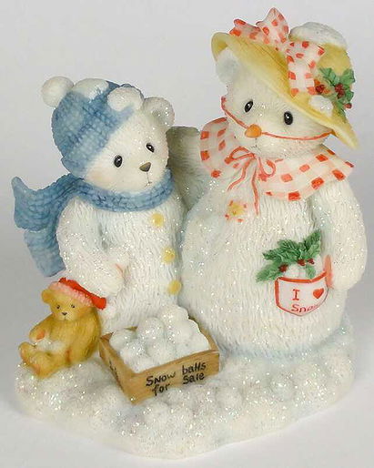 Cherished Teddies: Frosty And Aurora - 