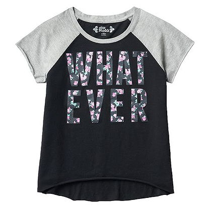 Mudd® High-Low Raglan Tee - Girls' Plus