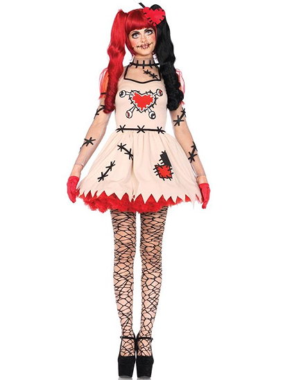 Voodoo Doll Women's Halloween Costume