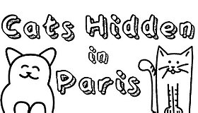 Cats Hidden in Paris