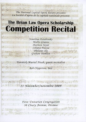 Brian Law Recital - 2009