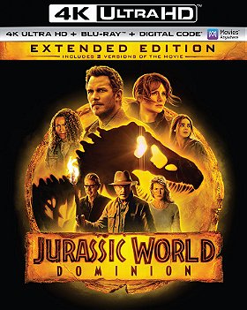 Jurassic World: Dominion (4K Ultra HD + Blu-ray + Digital) (Extended Edition)