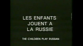 Les enfants jouent à la Russie