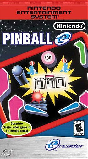 E-reader Pinball [Game Boy Advance]