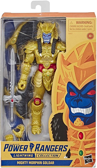 Power Rangers Lightning Collection Mighty Morphin Goldar Figure