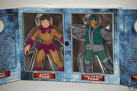 Marvel X-Men the Movie: X Mutations--Toad Figures (Classic Toad & Movie Toad)