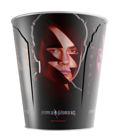 Power Rangers 2017 Popcorn Tin (1 of 3)