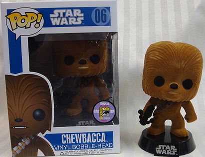 Star Wars Fabrikations: Chewbacca Flocked Version SDCC Exclusive