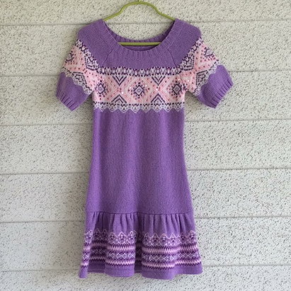 Justice Girls Sweater Dress Size 6