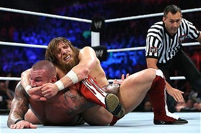 Daniel Bryan vs. Randy Orton vs. Batista (WWE, WrestleMania 30)