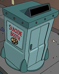 Suicide booth