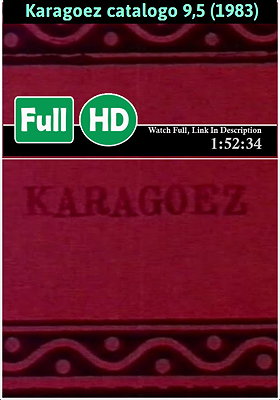 Karagoez catalogo 9,5                                  (1983)