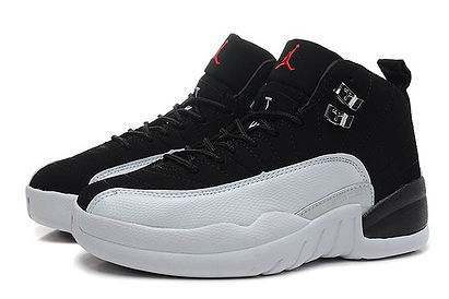 Air Michael Shoes Retro 12 OG Playoffs Jordan Brand Women Size White Red Silver and Black Colorways Sport Trainers