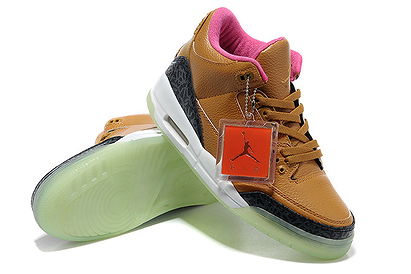 Nike Air Jordan Retro 3 Threezy Customs Zen Grays Mens Shoes