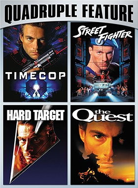 Van Damme Action Pack Quadruple Feature (Timecop / Hard Target / Street Fighter / The Quest)