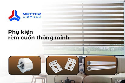 Bộ phụ kiện rèm cuốn thông minh Aqara – Smart Roller Blinds Accessories Set