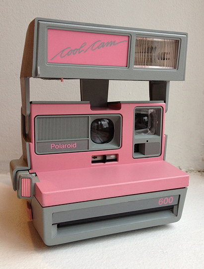 Polaroid Cool Cam 600 Instant Camera Pink and Gray