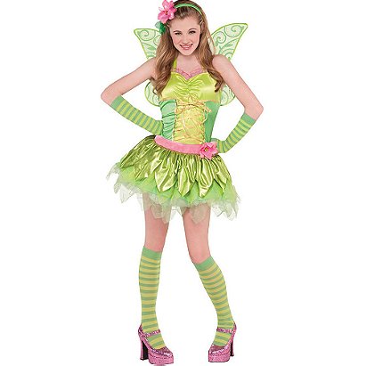 Teen Girls Tinker Bell Costume