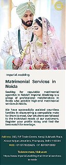 Matrimonial Services in Noida