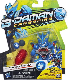 B-Daman Crossfire Thunder Dracyan Figure (BD-01)