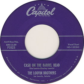 Cash on the Barrel Head / You're Running Wild