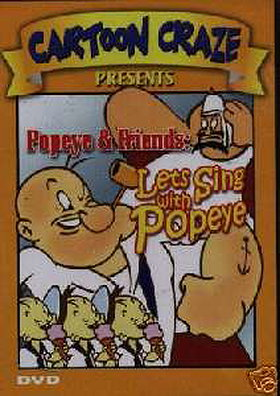 Cartoon Craze Popeye & Friends: Lets Sing with Popeye