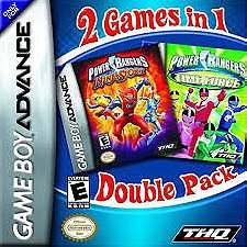 Power Rangers Ninja Storm & Power Rangers Time Force Double Pack (GBA)