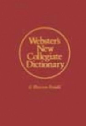 Merriam-Webster's Collegiate Dictionary (Laminated Cover)