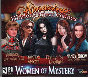 Women of Mystery: Amazing Hidden Object Games (4 Game Pack) PC