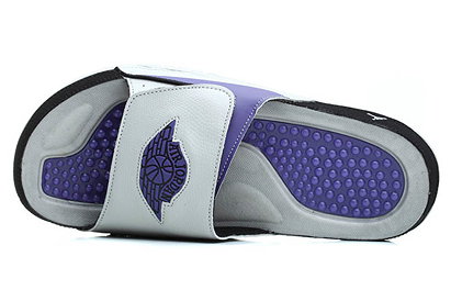 Nike Air Retro Jordan Brand Hydro II Black with Purple Concord Mens Sandals