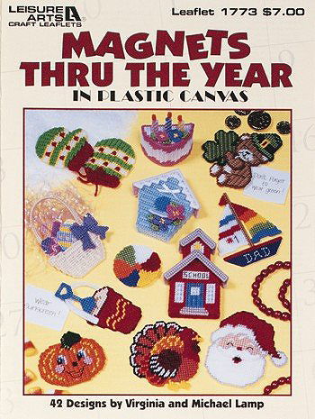 Magnets Thru The Year in Plastic Canvas