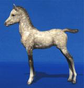 Breyer Proud Arabian Foal Dapple Grey is in your collection!
