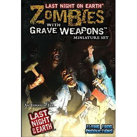 Zombies with Grave Weapons Set