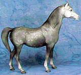 Breyer Proud Arabian Mare Dapple Grey matte is in your collection!