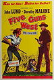 Five Guns West (1955)