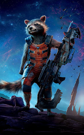Rocket Raccoon (Bradley Cooper)