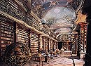 Baroque Library Hall in Clementinum