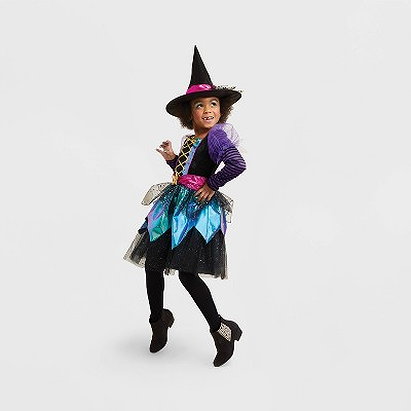 Girls' Iridescent Witch Halloween Costume - Hyde & EEK! Boutique™