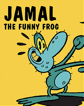 Jamal the Funny Frog: Beach