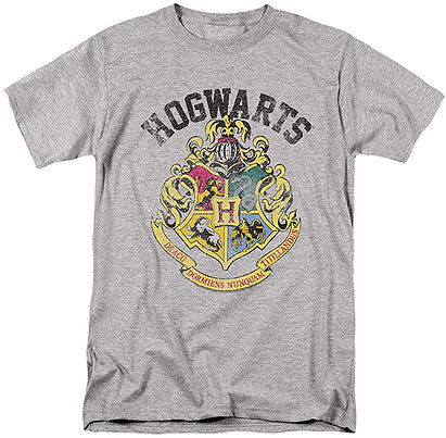 Popfunk Harry Potter Retro Hogwarts Logo T Shirt & Stickers