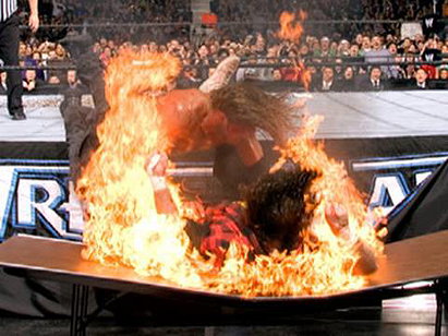 Edge vs. Mick Foley (WrestleMania 22)
