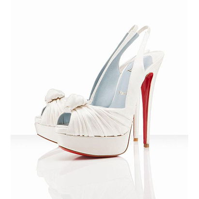 Christian Louboutin Jenny Slingback (Off White)