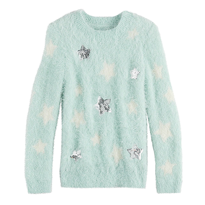 Girls 6-16 & Plus Size SO® Sequin Sweater