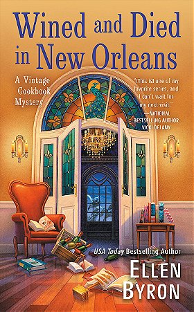 Wined and Died in New Orleans (A Vintage Cookbook Mystery)