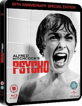 Psycho 50th Anniversary Edition Blu-ray SteelBook [Import]