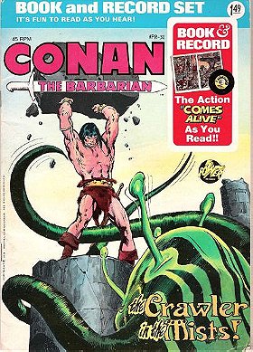 Conan the Barbarian: The Crawler in the Mists! [Book and Record Set]